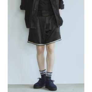 パンツ Boxing Shine サテンショーツ メンズ レディース