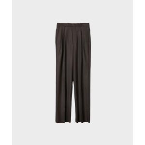 スラックス 「JOHN LAWRENCE SULLIVAN/ジョンローレンスサリバン」WOOL PLEATED TROUSERS メンズ