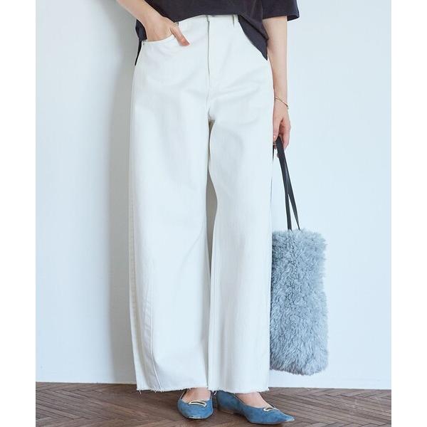 ワイドパンツ ジーンズ デニム デニムパンツ 「SLOW/一部店舗限定」LIGHT DENIM バレ...