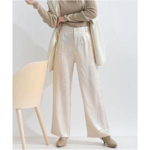 パンツ ワッシャーストレートパンツ レディース