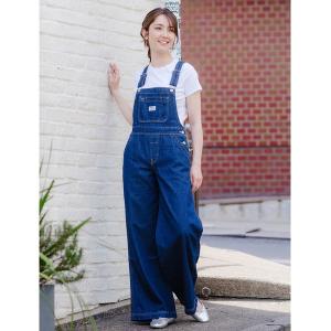 リーバイス　オーバーオール　サロペット Levi's リーバイス レディース ショートオール ヒッコリー 17877