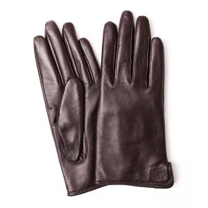 「GLOBAL FORME CONCRETE」 手袋 S ブラウン レディース