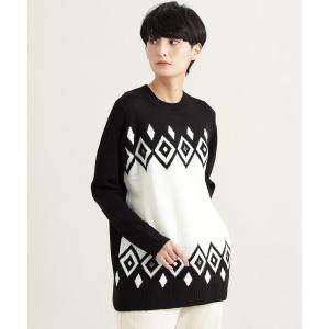 「EVEX by KRIZIA」 長袖ニット 40 ブラック レディース