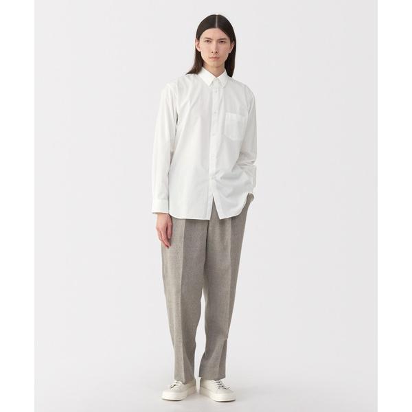 シャツ 「MUJI Labo」紳士　ポプリンレギュラーカラーシャツ メンズ レディース