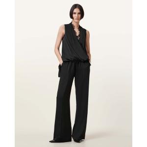 パンツ ALBA SATIN TROUSER | ALBA サテン トラウザー レディース