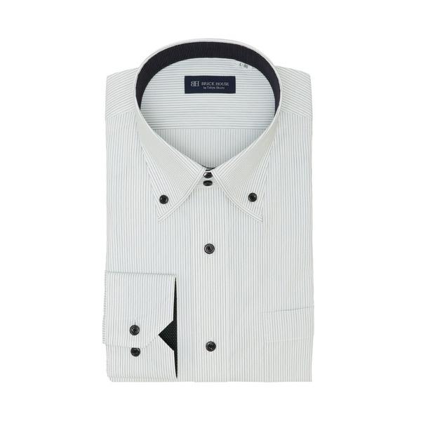 フォーマル シャツ 透け防止 形態安定ノーアイロン ドゥエボットーニ 長袖ビジネスワイシャツ メンズ