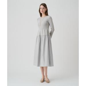ANYIノースリーブ ワンピース 36 ANAYI 「ANAYI」 ノースリーブワンピース 36 グレー レディース