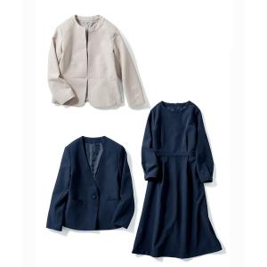 セットアップ ＩＥＤＩＴ　ジャケットチェンジで即完成！卒入学対応できる賢い３点セット レディース