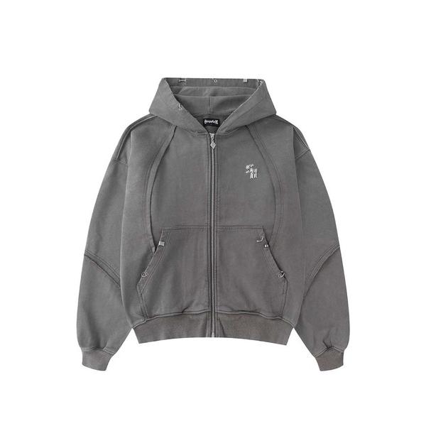 パーカー フーディー｜Switching Pierced Zip hoodie｜SUPPLIER メ...