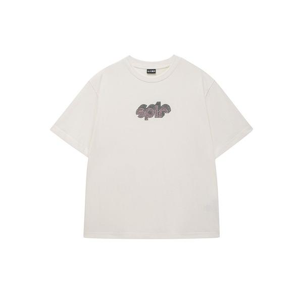 tシャツ ティーシャツ｜Rhinestone Logo Tee｜SPLR メンズ