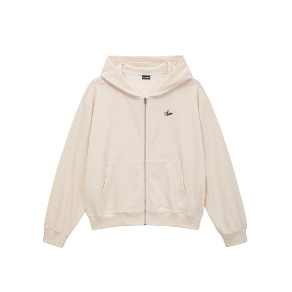 パーカー フーディー｜Waffle Zip Hoodie｜SPLR メンズ