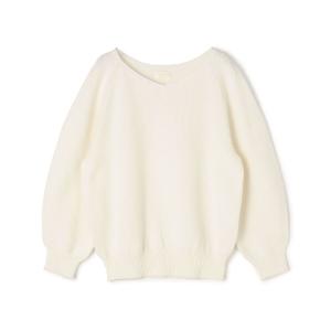 パール ノースリーブプルオーバー ballsey 美品　ボールジィ ミラノリブ ブークレーミラノリブボーダー セーター ニット Ballsey（ボールジィ） トップス