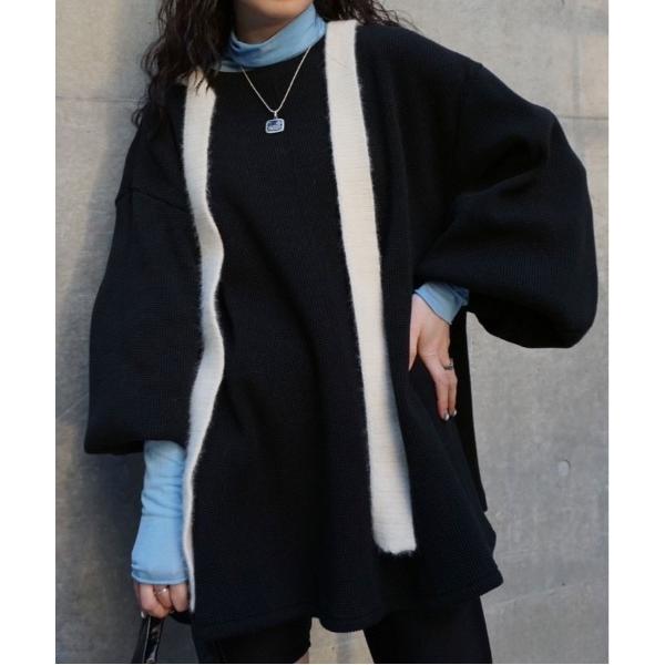 tシャツ FUWAFUWA FLARE COTTON WAFFLE TOP レディース