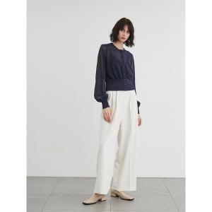 パンツ タックスーツパンツ レディース