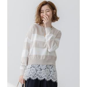 ♡ルネ ニットセーター♡ leune（ルネ） ニット セーター ビッグカラーハーフジップニット