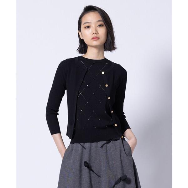 カーディガン SPRINGTIME KNIT ニットカーディガン レディース