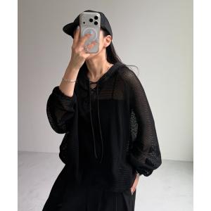 パーカー MESH HOODIE / メッシュフーディー レディース メンズ