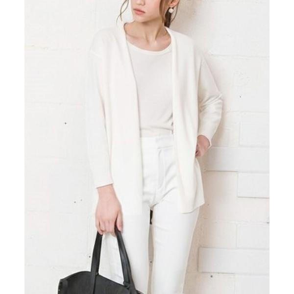 カーディガン ノーマル丈orロング丈 着流しニットカーディガン レディース