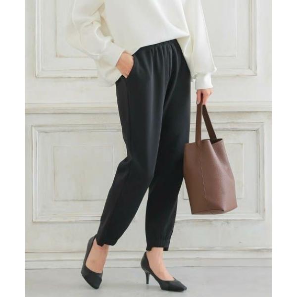 パンツ 裾デザインジョガーパンツ レディース