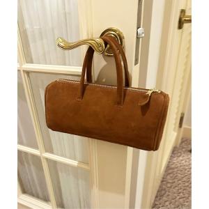 ボストンバッグ 「追加」abcスウェードボストンバッグ レディース