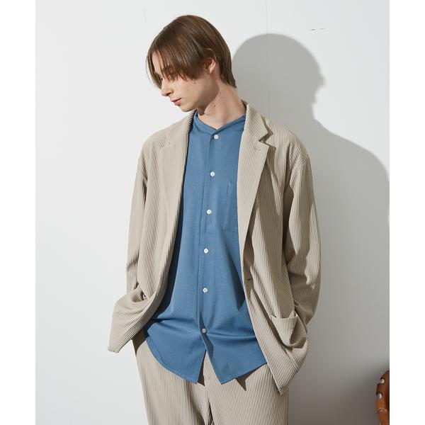 ジャケット テーラードジャケット 「セットアップ対応」プリーツ イージー ジャケット メンズ レディ...