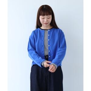 カーディガン itsumo 裏毛カーディガン レディース