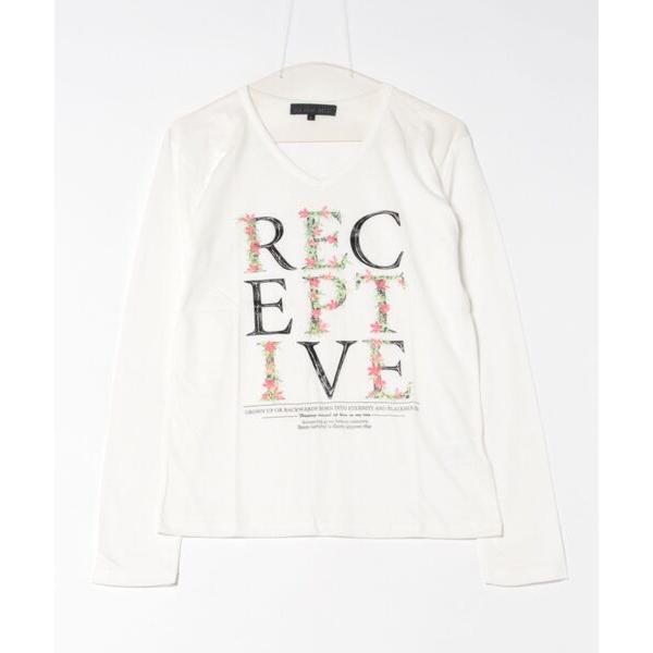 tシャツ 「W」「it」「in the attic」Vネック/RECEPTIVE/LS-T メンズ ...