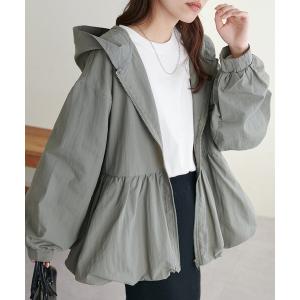 ブルゾン アウター 「WEB限定」バルーンペプラムマンパ レディース