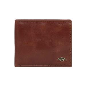財布 フォッシル 二つ折り財布 メンズ レザー ブラウン  ML3736201 メンズ