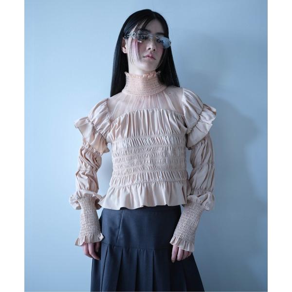 ブラウス シャツ ETOILE FRILL TOPS レディース