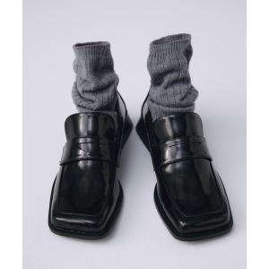 ローファー SQUARE TOE LOAFER/スクエアトゥローファー レディース