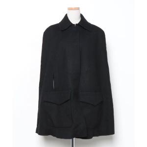 「miu miu」 ポンチョ 38 ブラック レディース