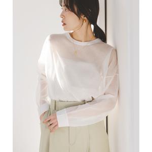 FRAY I.D フレイアイディー　カットコンビペプラムトップス　試着のみ FRAY I.D(フレイアイディー) カットコンビペプラムトップス