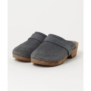 「MOHEDA TOFFELN」 フラットサンダル 37 ネイビー レディース