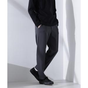 スラックス ダブルジャージーテーパードパンツ メンズの商品画像