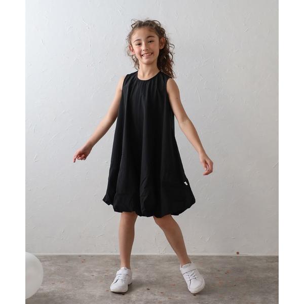 ワンピース 「3-10才対応」裾バルーン撥水ノースリワンピ キッズ 子供服 女の子