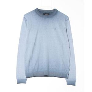 セーター ニット オンブレ ソフトコットンニット メンズ