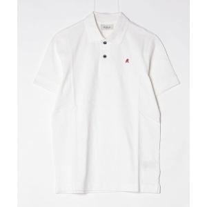 ポロシャツ ガーメントダイ コットンピケ ポロシャツ メンズ