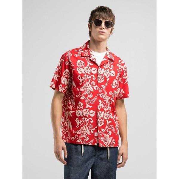 シャツ コットンポプリン ハワイアンアロハシャツ（セットアップモデル） メンズ