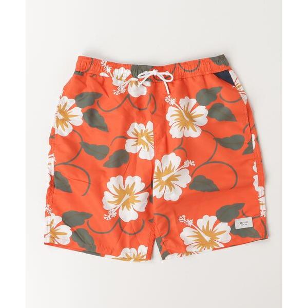 水着 ハイビスカスアロハ スイムショーツ(セットアップモデル） メンズ