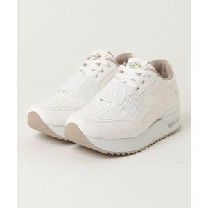 スニーカー ロゴバンドスニーカー レディース