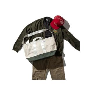 ショルダーバッグ LAMINATED FABRICxVINTAGE FABRIC BAG/60x30 メンズ レディース