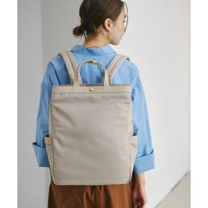 デイバック リュック 「Breath TOPKAPI」防水ナイロン レザーコンビ PC対応 トート リュック バックパック レディース｜ZOZOTOWN Yahoo!店