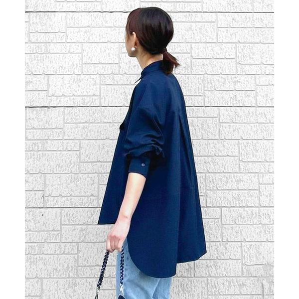 ブラウス シャツ 「CORNERS by KR」バックロングルーズシャツ レディース