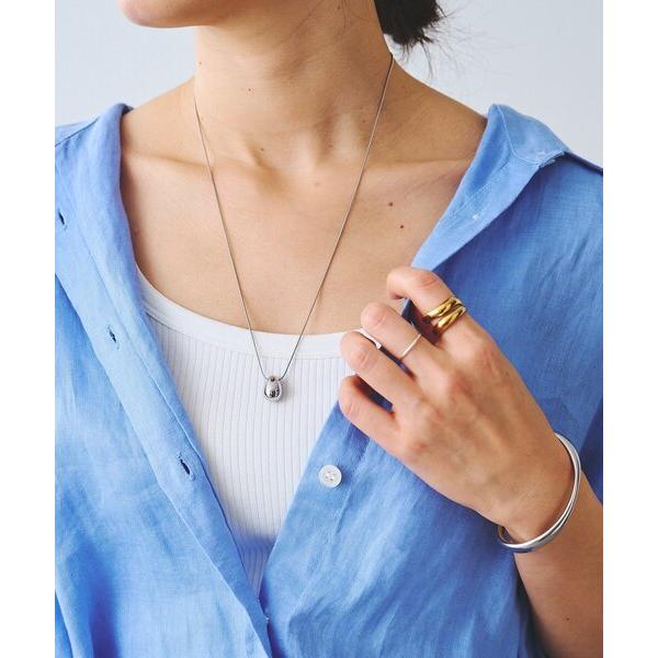 ネックレス 「R.good(アールドットグッド)」エッグモチーフスライドネックレス レディース