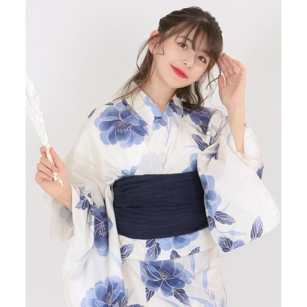 浴衣 簡単着付け 浴衣 女の子 子供 セット( 浴衣 + 帯 + 下駄 + 腰紐2本 )レトロE キ...