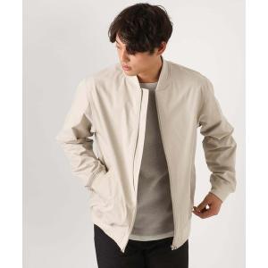 ブルゾン アウター 「撥水/洗濯機で洗える」ストレッチリブブルゾン メンズ