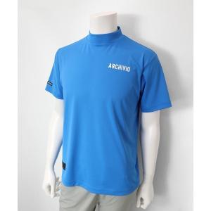 tシャツ 「MENS」ロゴプリントハイネックプルオーバー メンズ