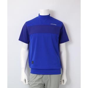 tシャツ 「MENS」異素材切替ハイネックプルオーバー メンズ