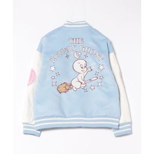 スタジャン 「 CASPER 」 キャスパー キャラスタジャン ラブリーゴースト Ｌ 25S1 レディース メンズ
